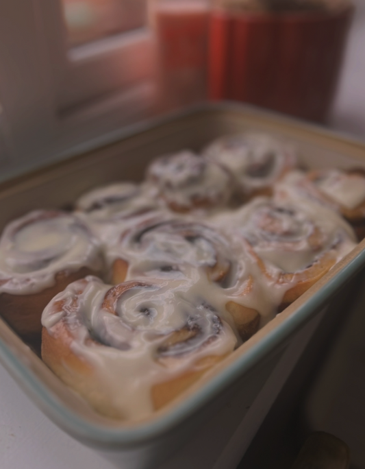 Cinnamon bun batch